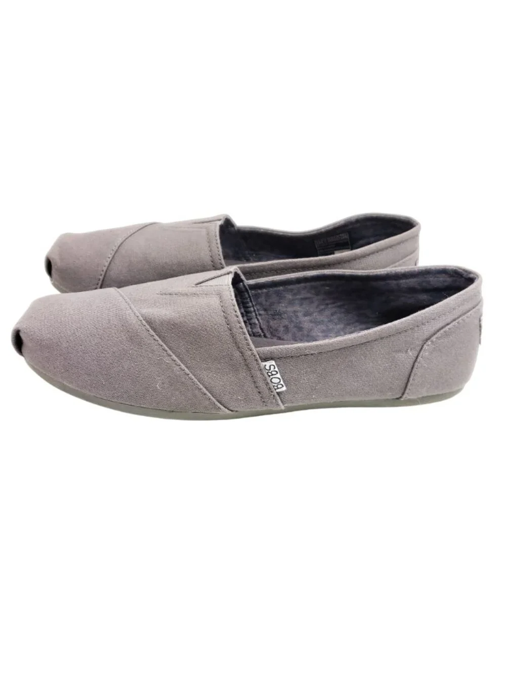 Bob's by Skechers Women's Size 10 Espadrilles Gray Canvas
